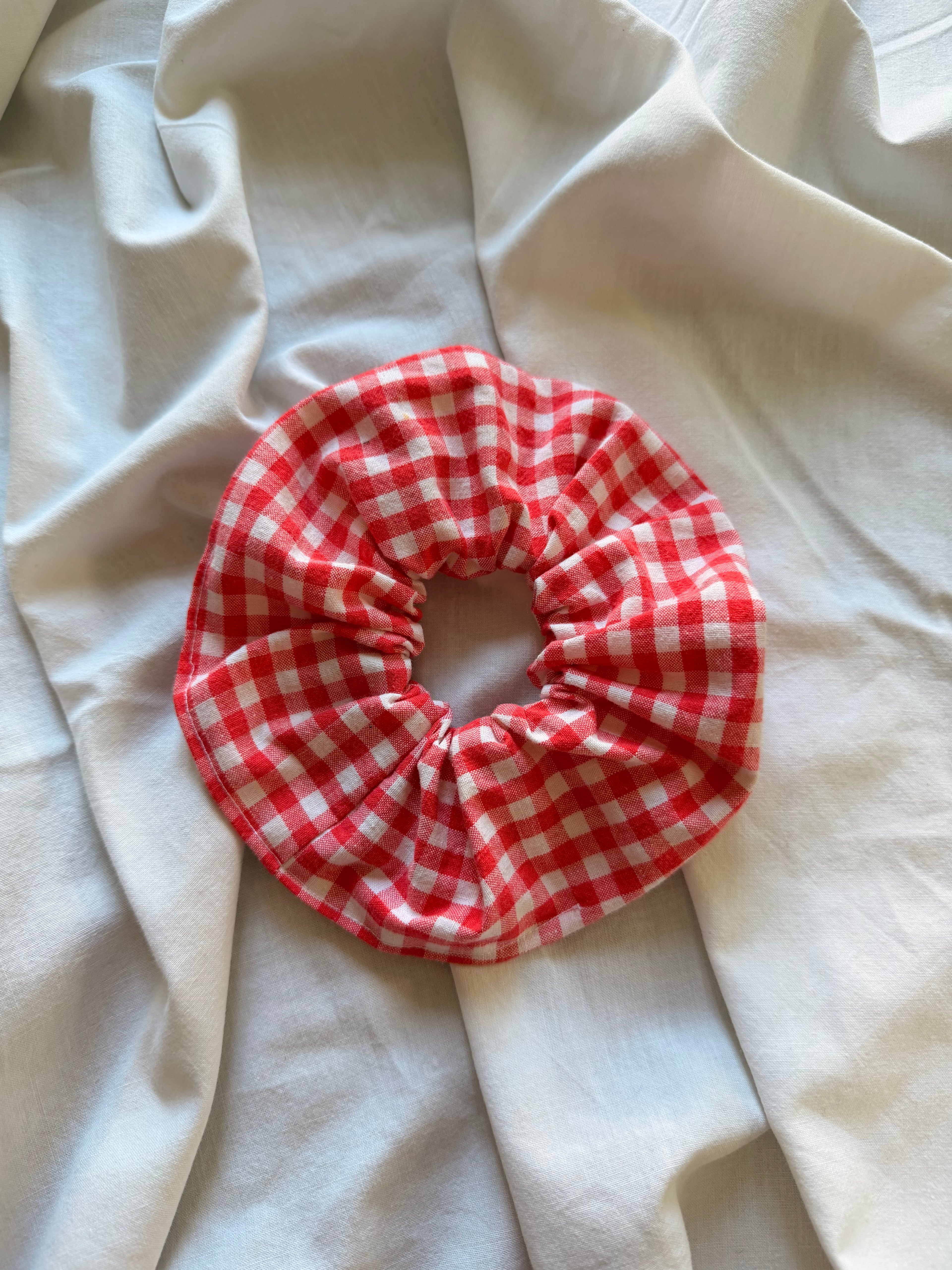 Chouchou Vichy rouge