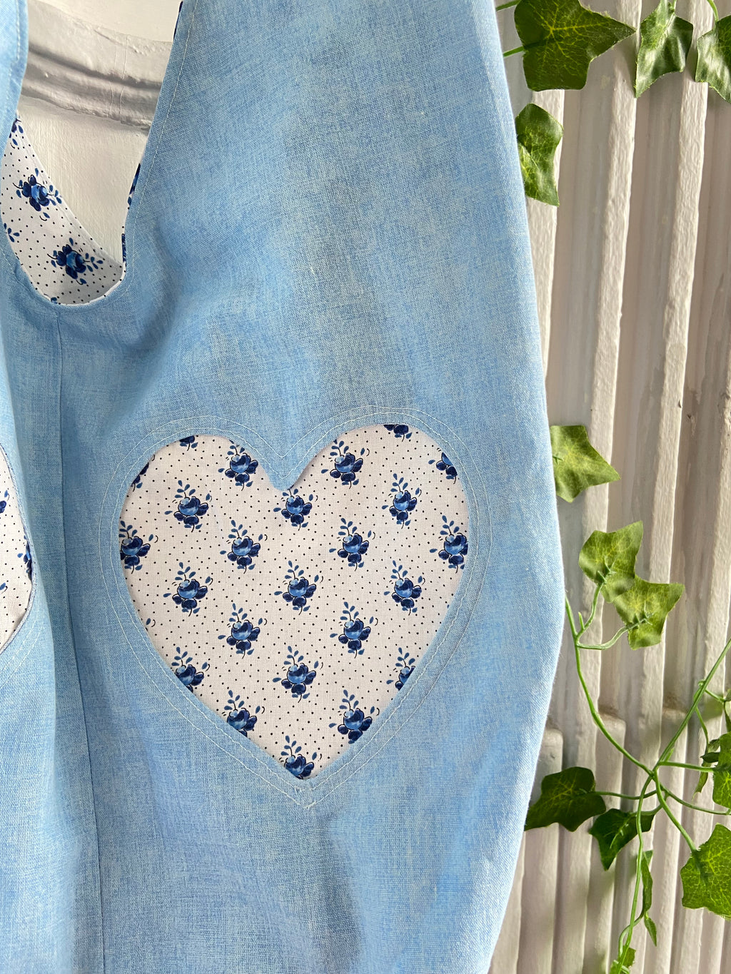 Sac coeur bleu